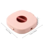 Rotatable Cable Earphone Storage Box for Desk Organization