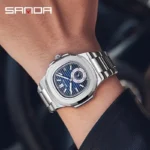 Luxury Business Stainless Steel Square Quartz Men’s Watch – Elegant & Durable Design - Image 6