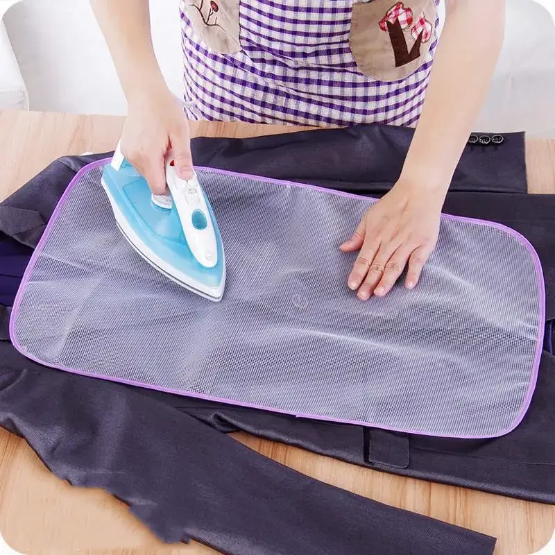Pack of 3 Heat Resistant Ironing Sheet Non-Stick Protective Mesh Cloth