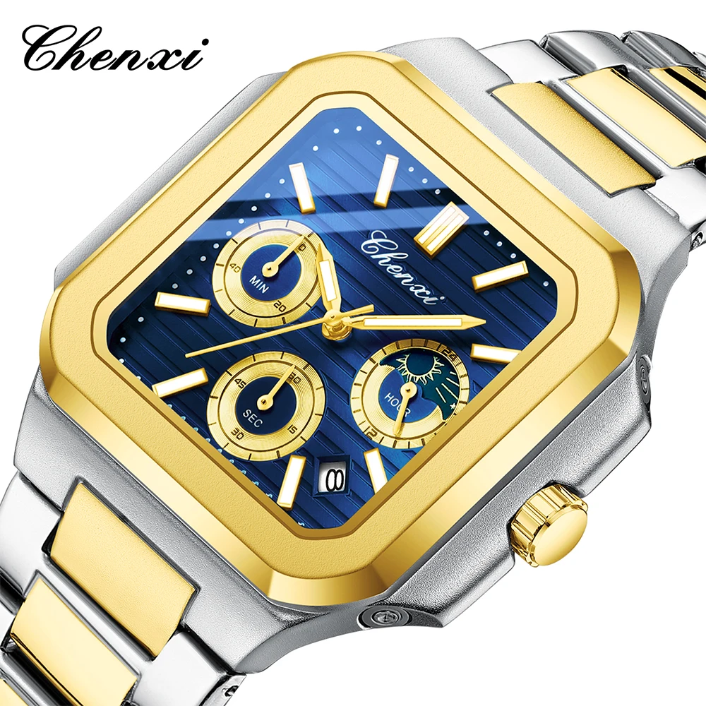 kf-See5fc689aac340428568b62fc912050cq Men's Multifunctional Watch - Image 5