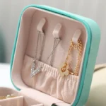 Portable Mini Jewelry Storage Box – Travel-Friendly Organizer for Rings, Earrings & Necklaces - Image 5