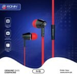 Ronin R-15 Wired Handsfree Earphones with 3.5mm AUX jack and an in-line microphone/controller
