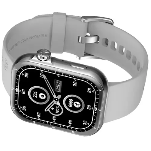 Ronin-R09-Smart-Watch-Black-Bluetooth-Calling.jpg Front view of the Ronin R-09 Smart Watch, black case with a digital screen displaying a clock face and fitness data.