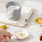 Dipping Sauce Dish Set of 6 Portable Sauce Bowls with Handle for Dips and Snacks