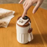 LED Temperature Coffee Cup Thermos – Smart Stainless Steel Mug