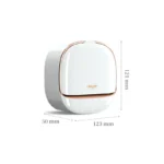 Wall Mounted Soap Holder with Waterproof Lid