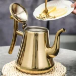Premium Thickened Stainless Steel Teapot Size 1.0L - Image 2