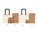 Hot Sale Large Capacity Non-woven Fabric Bag - Waterproof Trendy Handbag - Image 4