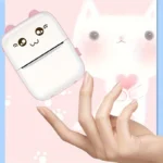 Portable Mini Cat Thermal Printer 58mm Bluetooth Wireless for Android and iOS