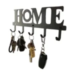 "Key Holder For Wall Mount 5-Hook Metal Rack for Home"