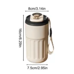 LED Temperature Coffee Cup Thermos – Smart Stainless Steel Mug
