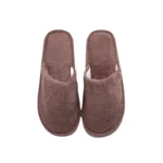 Long Plush Winter Cotton Slippers with EVA Sole for Men, Women, and Couples