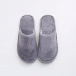 Long Plush Winter Cotton Slippers with EVA Sole for Men, Women, and Couples