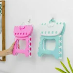Portable Folding Plastic Step Stool for Kids and Adults