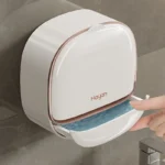 Wall Mounted Soap Holder with Waterproof Lid
