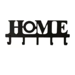 "Key Holder For Wall Mount 5-Hook Metal Rack for Home"
