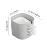 Dipping Sauce Dish Set of 6 Portable Sauce Bowls with Handle for Dips and Snacks