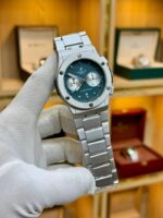 Men’s Quartz Watch with Date – Metal Strap Master Lock