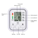 Digital Arm Blood Pressure Monitor for Home Use