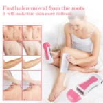 Roll On Wax Hair Removal Kit – LULAA Portable Wax Roller