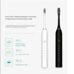 Electric Sonic Adult Toothbrush – USB Rechargeable Waterproof Toothbrush