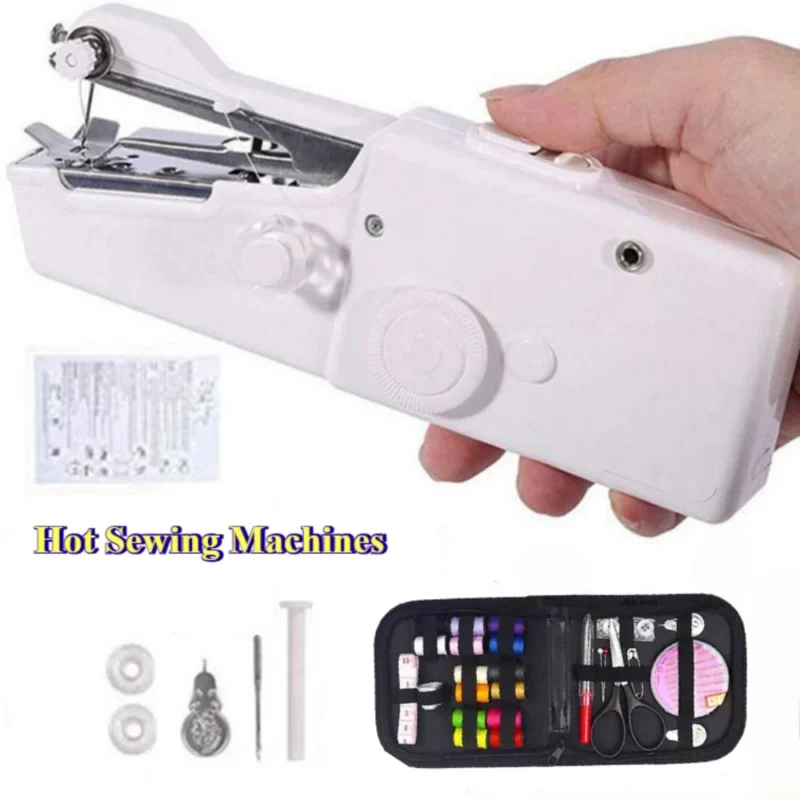 Portable Electric Sewing Machine – Mini Handheld Sewing Tool
