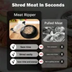Tear Chicken Shredder Tool for Kitchen