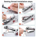 Portable Electric Sewing Machine – Mini Handheld Sewing Tool