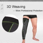 Non Slip Sports Knee Pads Elastic Sleeve