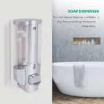 350ml Wall Mounted Liquid Soap Dispenser for Shampoo and Soap