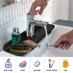 Faucet silicone pad for kitchen sink