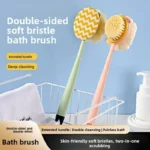 Bath brush shower sponge long handle