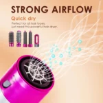 5 in 1 hair styling set straightener curler dryer hot comb