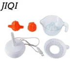 electric citrus fruit juicer orange lemon squeezer with lid