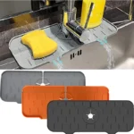 Faucet silicone pad for kitchen sink