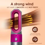 5 in 1 hair styling set straightener curler dryer hot comb