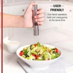 Adjustable salt and pepper grinder for kitchen