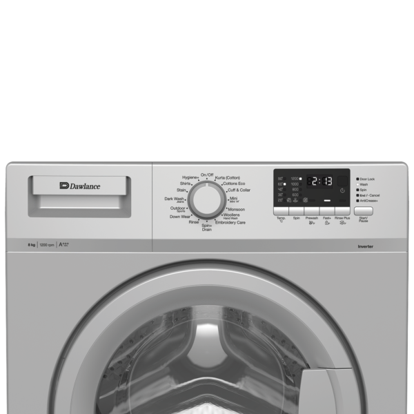 Dawlance Front Load Fully Automatic Washing Machine - Model DWF-8120 GR INV - Image 3