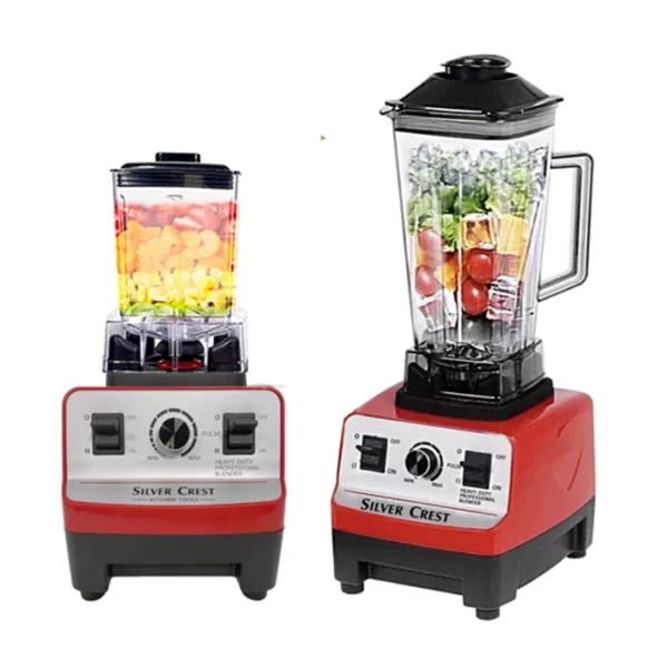 Silver Crest Heavy Duty Blender & Grinder 2 In 1 - Model SC-1590