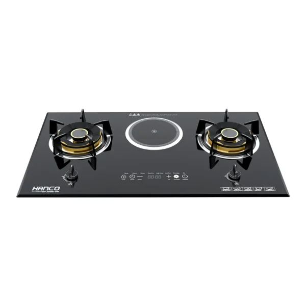 Hanco Tempered Glass Electric + Gas Hob – Model-HIRC 131