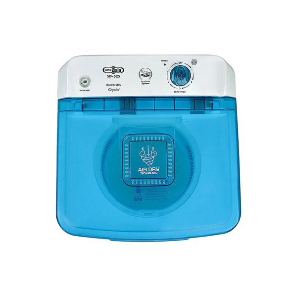 Super Asia Quick Spin Dryer 5KG Crystal Series - Model SD-525 - Image 4