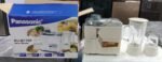 Combo Deal 1 Panasonic 3 in 1 Juicer Blender & Mill-White - Model MJ-M176P + Panasonic Iron - Image 4