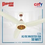 Khurshid AC/DC Inverter Fan 50 Watts - Model - ICON