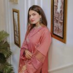 embroidered lawn co-ord set for women