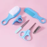 6pcs baby care set grooming brush nail trimmer hygiene kit