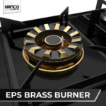 Model 754 Stainless Steel Gas Hob with EPS Brass Burners