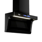 Ventura 666 Black Smart Kitchen Hood with Voice Control and Smoke Sensor