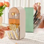 cosmetic storage box dust proof lipstick organizer