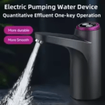 automatic water pump touch screen rechargeable dispenser