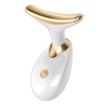 digital face and neck massager skin care device